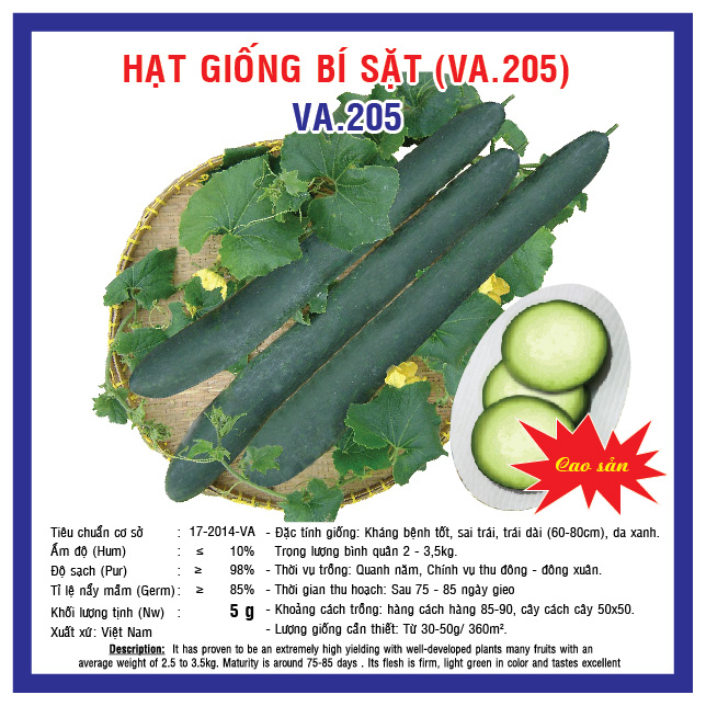 Wax gourd VA.205