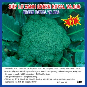 Súp lơ xanh Green Royal VA.096 – 2500 Hạt