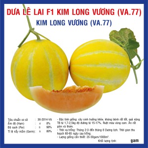 Dưa Lê Lai F1 Kim Long Vương (VA.77) 5 gam